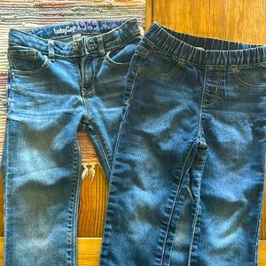Size 4 gap and crazy 8 jeans bundle